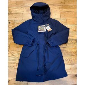 North Face Stratus Waterproof Down Parka Blue Goretex.  Woman's M $600 MSRP NWT